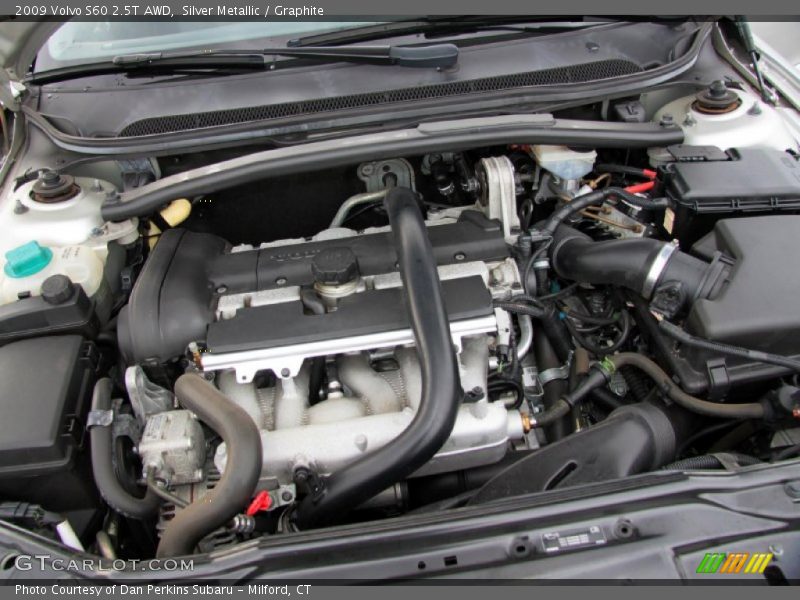  2009 S60 2.5T AWD Engine - 2.5 Liter Turbocharged DOHC 20 Valve CVVT Inline 5 Cylinder