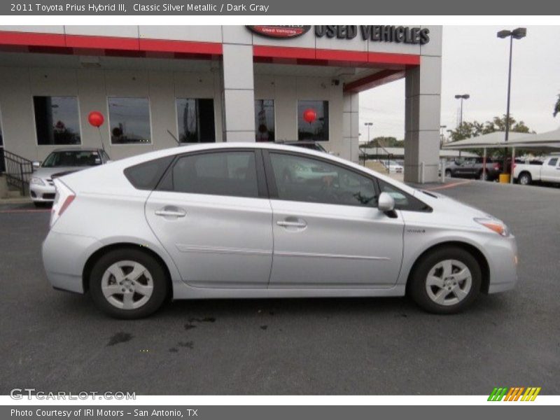 Classic Silver Metallic / Dark Gray 2011 Toyota Prius Hybrid III