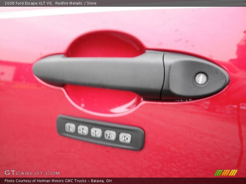 Redfire Metallic / Stone 2008 Ford Escape XLT V6