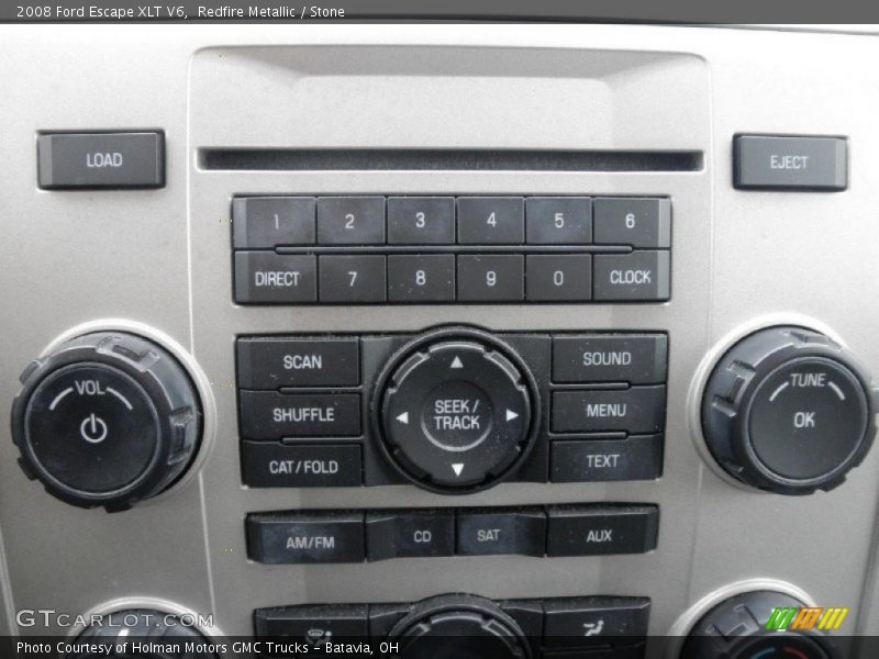 Controls of 2008 Escape XLT V6