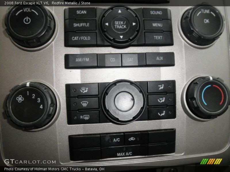 Controls of 2008 Escape XLT V6