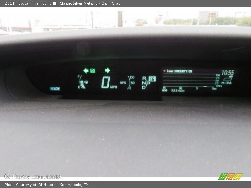 Classic Silver Metallic / Dark Gray 2011 Toyota Prius Hybrid III