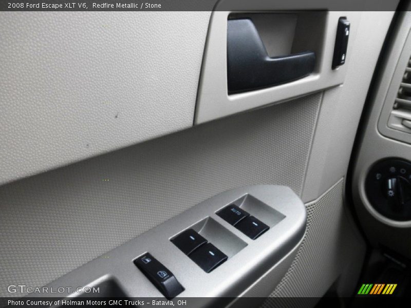Redfire Metallic / Stone 2008 Ford Escape XLT V6
