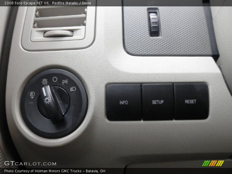 Redfire Metallic / Stone 2008 Ford Escape XLT V6