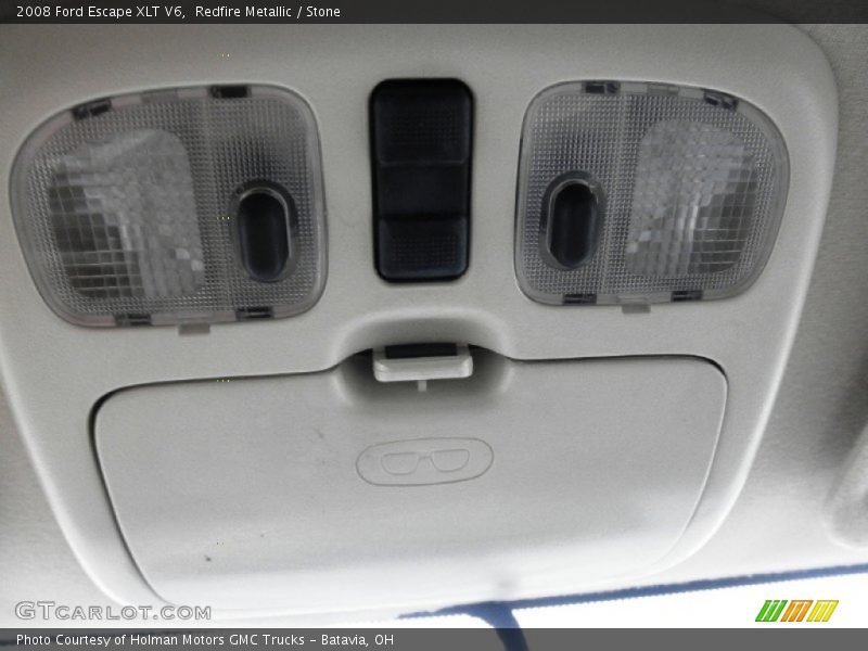 Redfire Metallic / Stone 2008 Ford Escape XLT V6