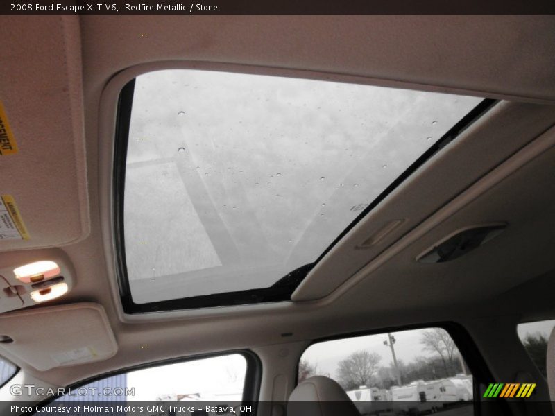 Redfire Metallic / Stone 2008 Ford Escape XLT V6