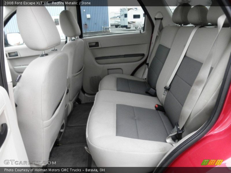 Rear Seat of 2008 Escape XLT V6