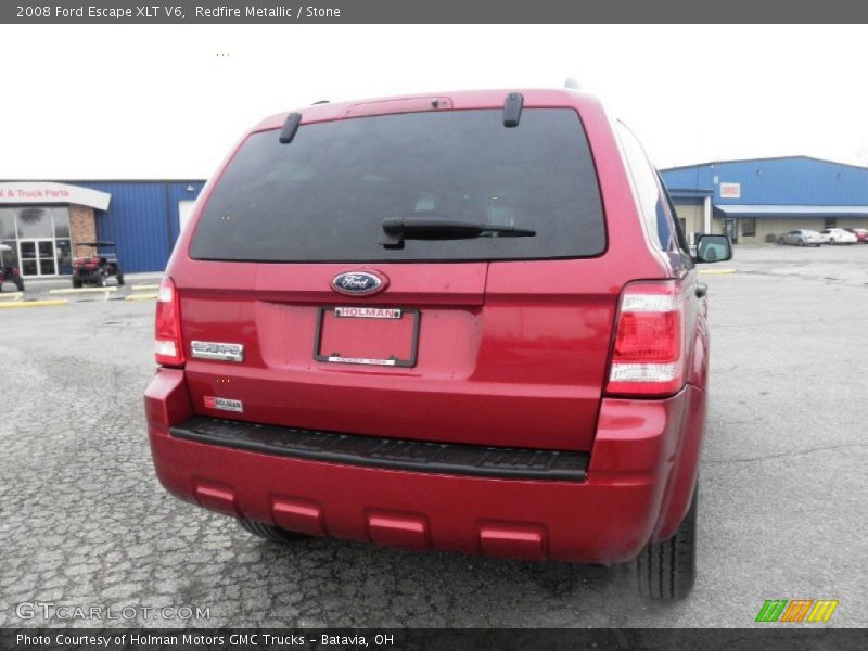 Redfire Metallic / Stone 2008 Ford Escape XLT V6