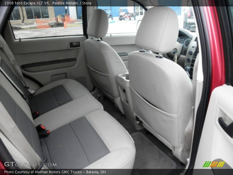 Rear Seat of 2008 Escape XLT V6