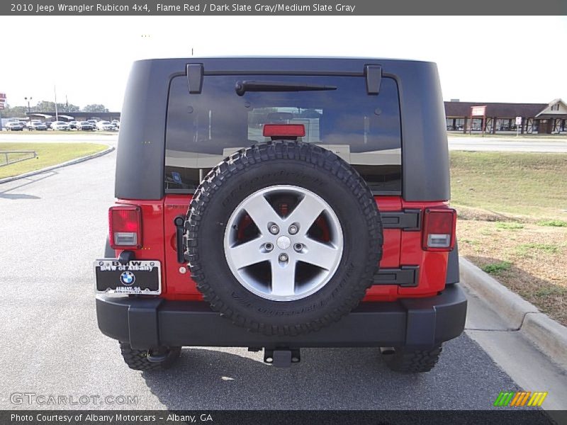 Flame Red / Dark Slate Gray/Medium Slate Gray 2010 Jeep Wrangler Rubicon 4x4
