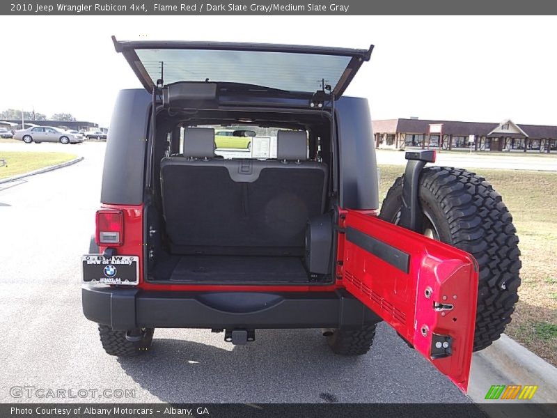 Flame Red / Dark Slate Gray/Medium Slate Gray 2010 Jeep Wrangler Rubicon 4x4