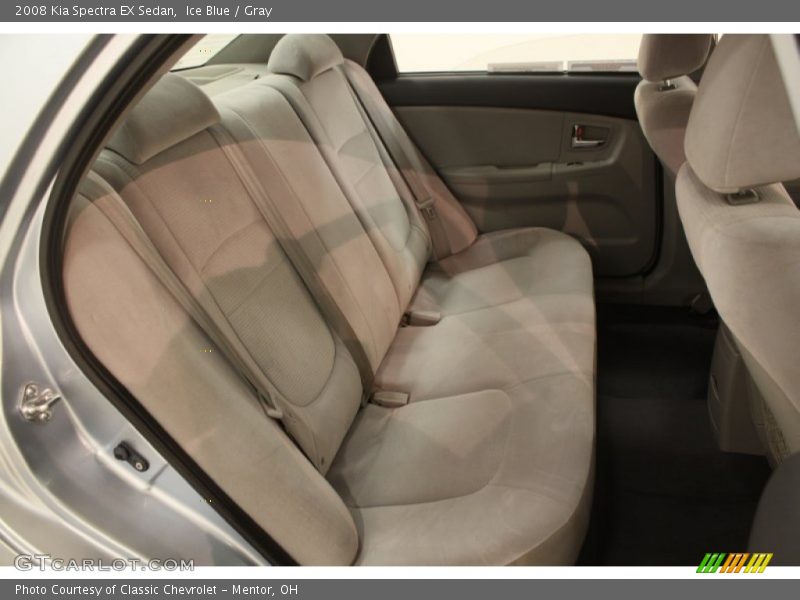 Ice Blue / Gray 2008 Kia Spectra EX Sedan