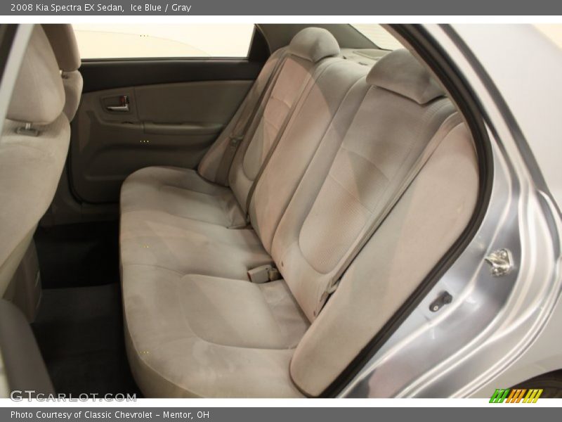 Ice Blue / Gray 2008 Kia Spectra EX Sedan