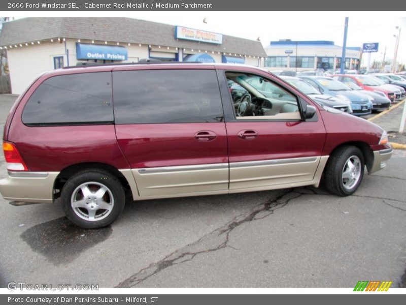 Cabernet Red Metallic / Medium Parchment 2000 Ford Windstar SEL