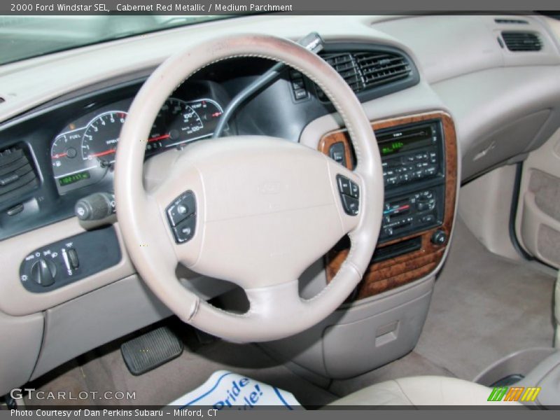 Cabernet Red Metallic / Medium Parchment 2000 Ford Windstar SEL
