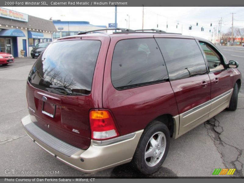 Cabernet Red Metallic / Medium Parchment 2000 Ford Windstar SEL