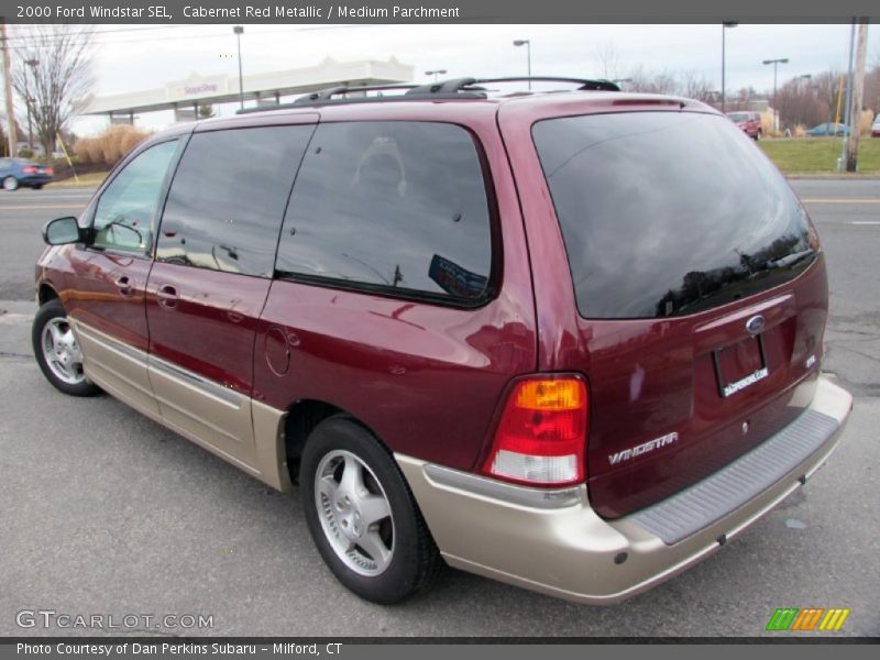 Cabernet Red Metallic / Medium Parchment 2000 Ford Windstar SEL