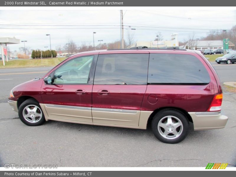  2000 Windstar SEL Cabernet Red Metallic