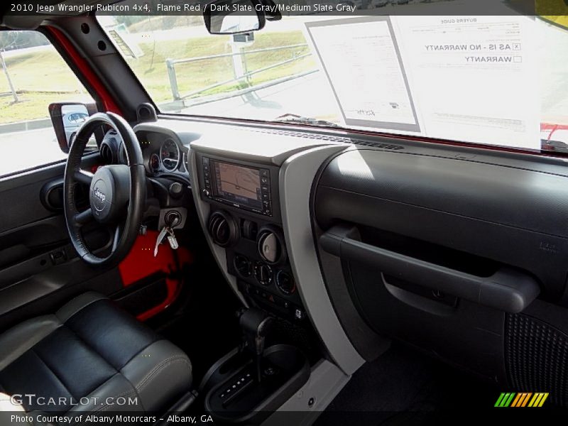 Flame Red / Dark Slate Gray/Medium Slate Gray 2010 Jeep Wrangler Rubicon 4x4