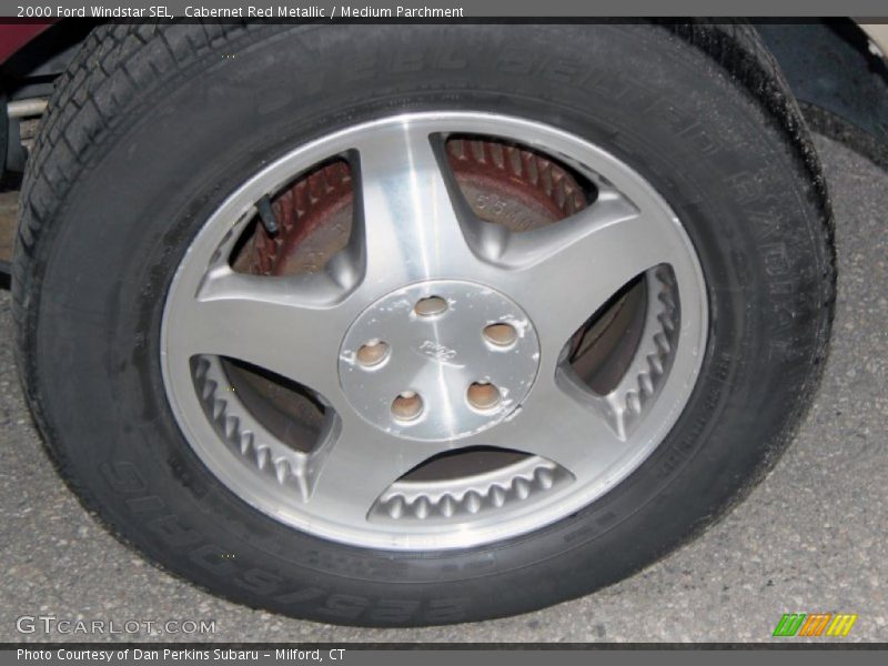 Cabernet Red Metallic / Medium Parchment 2000 Ford Windstar SEL