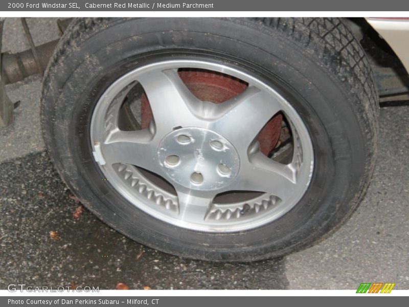 Cabernet Red Metallic / Medium Parchment 2000 Ford Windstar SEL