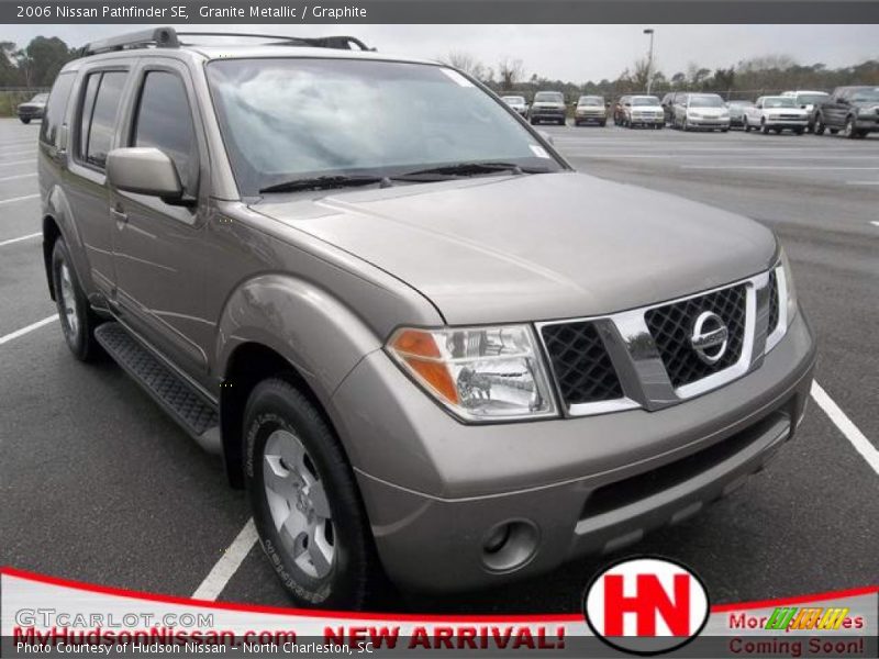 Granite Metallic / Graphite 2006 Nissan Pathfinder SE
