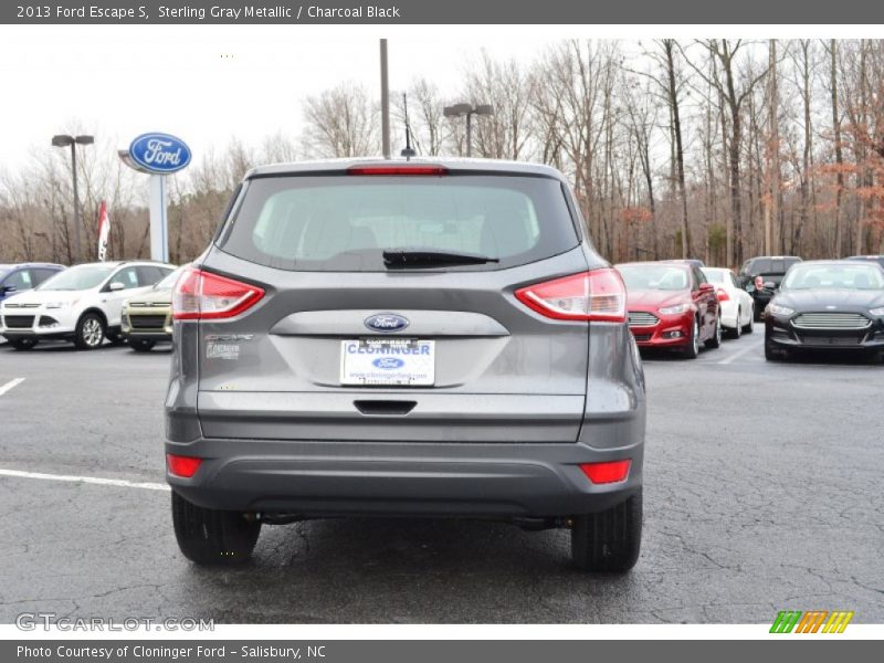 Sterling Gray Metallic / Charcoal Black 2013 Ford Escape S