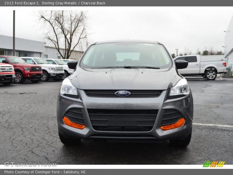 Sterling Gray Metallic / Charcoal Black 2013 Ford Escape S