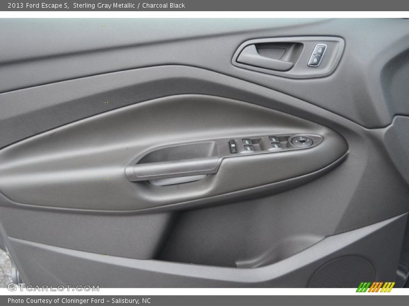 Sterling Gray Metallic / Charcoal Black 2013 Ford Escape S