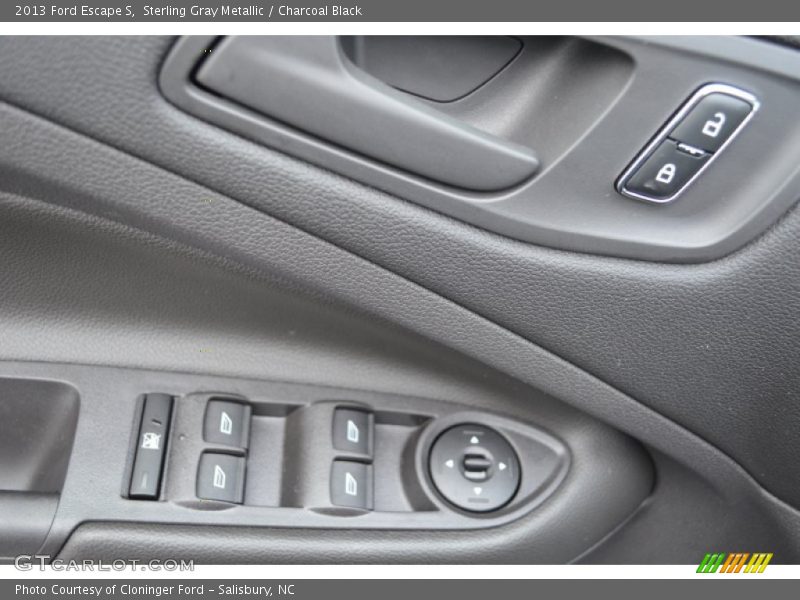 Sterling Gray Metallic / Charcoal Black 2013 Ford Escape S