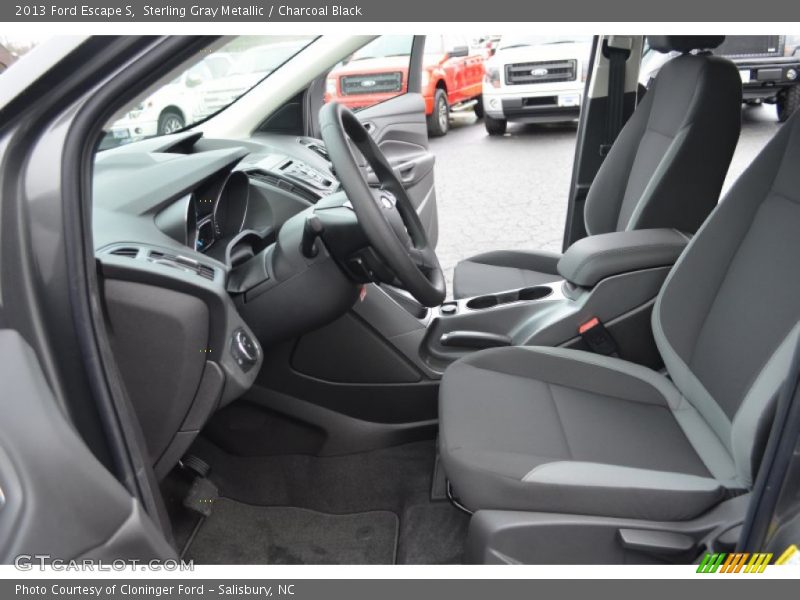 Sterling Gray Metallic / Charcoal Black 2013 Ford Escape S