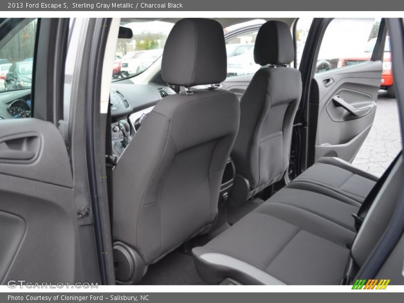 Sterling Gray Metallic / Charcoal Black 2013 Ford Escape S