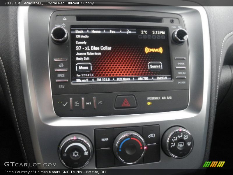 Crystal Red Tintcoat / Ebony 2013 GMC Acadia SLE