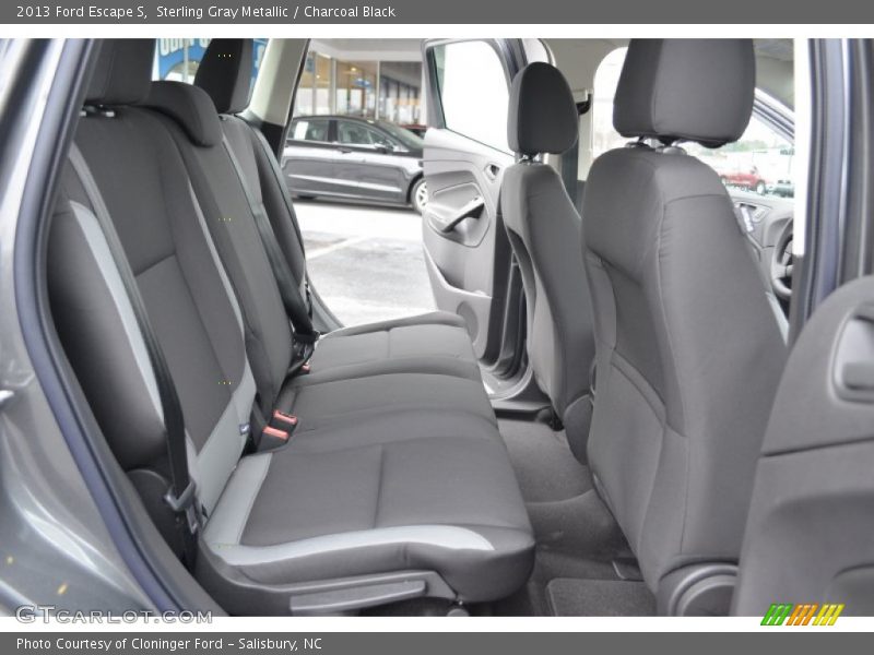 Sterling Gray Metallic / Charcoal Black 2013 Ford Escape S