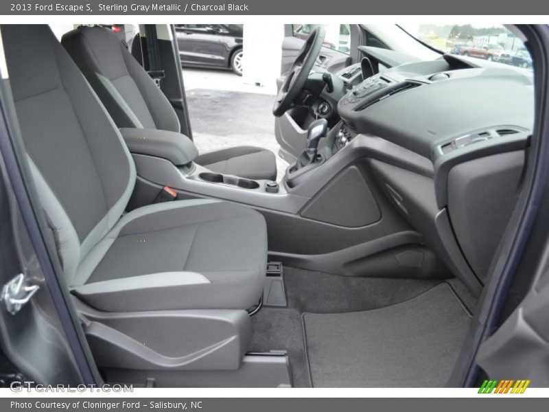Sterling Gray Metallic / Charcoal Black 2013 Ford Escape S