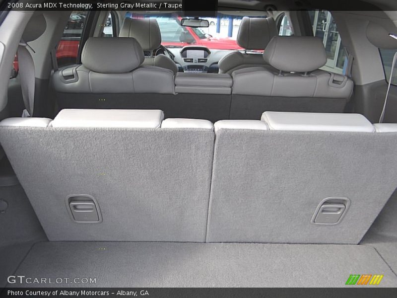 Sterling Gray Metallic / Taupe 2008 Acura MDX Technology