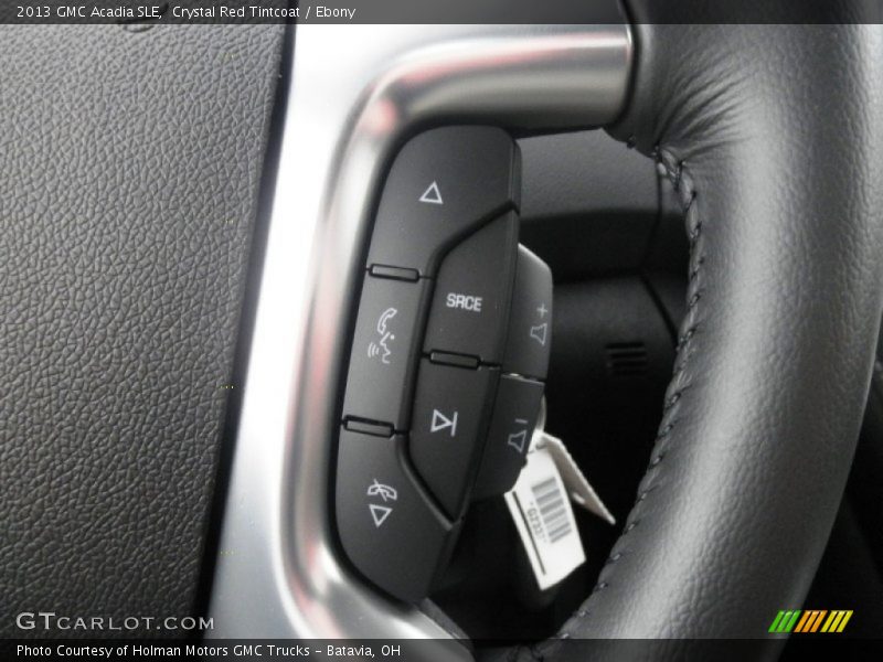 Crystal Red Tintcoat / Ebony 2013 GMC Acadia SLE