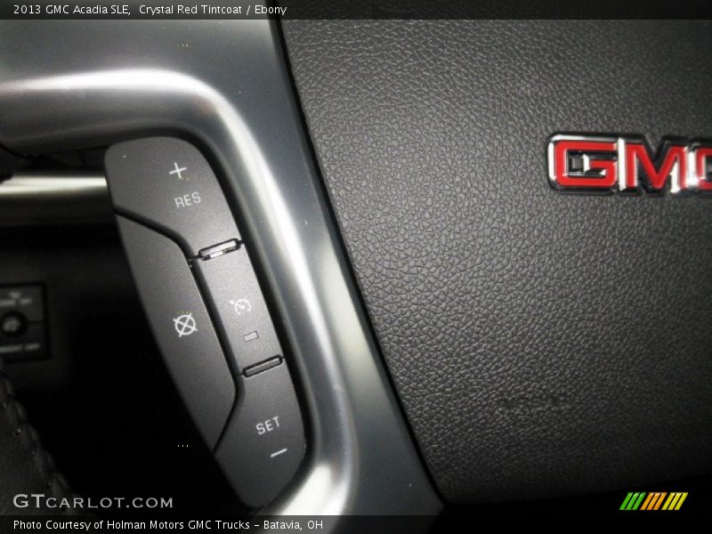 Crystal Red Tintcoat / Ebony 2013 GMC Acadia SLE