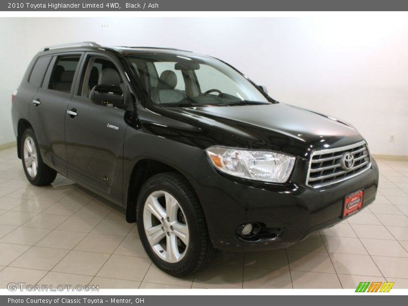 Black / Ash 2010 Toyota Highlander Limited 4WD