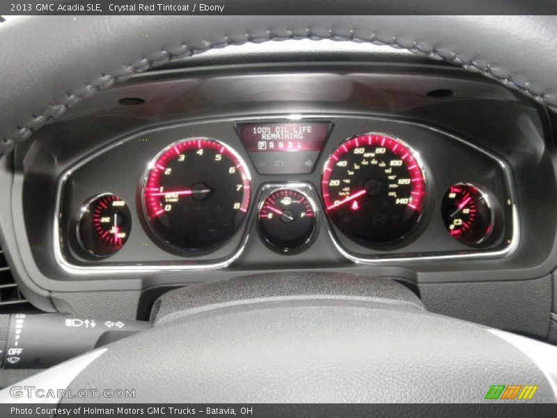 Crystal Red Tintcoat / Ebony 2013 GMC Acadia SLE