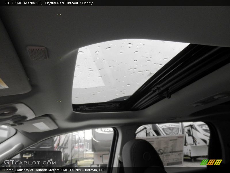 Crystal Red Tintcoat / Ebony 2013 GMC Acadia SLE