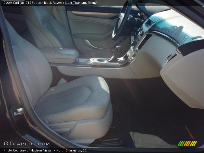 Black Raven / Light Titanium/Ebony 2009 Cadillac CTS Sedan