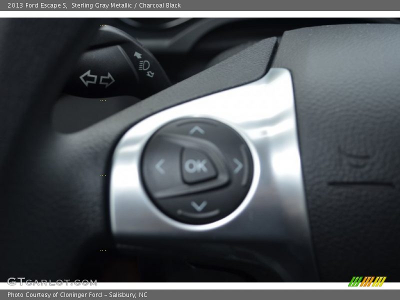 Sterling Gray Metallic / Charcoal Black 2013 Ford Escape S