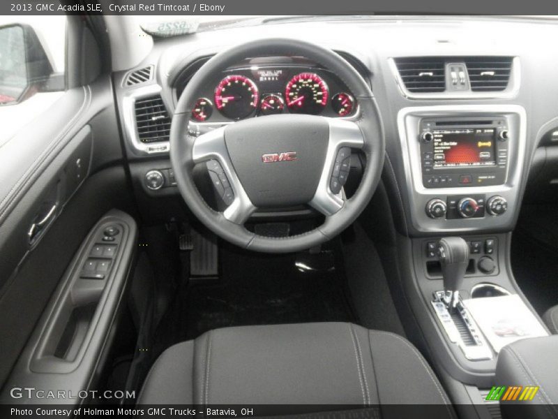Crystal Red Tintcoat / Ebony 2013 GMC Acadia SLE