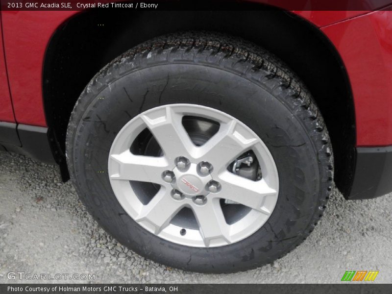 Crystal Red Tintcoat / Ebony 2013 GMC Acadia SLE