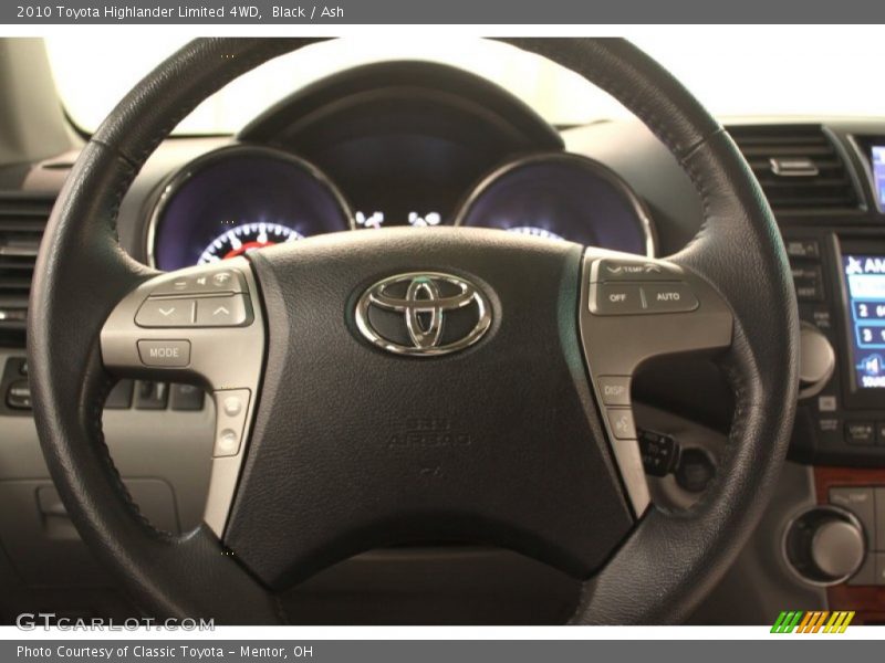  2010 Highlander Limited 4WD Steering Wheel