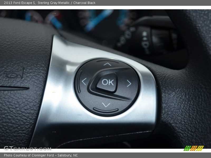 Sterling Gray Metallic / Charcoal Black 2013 Ford Escape S