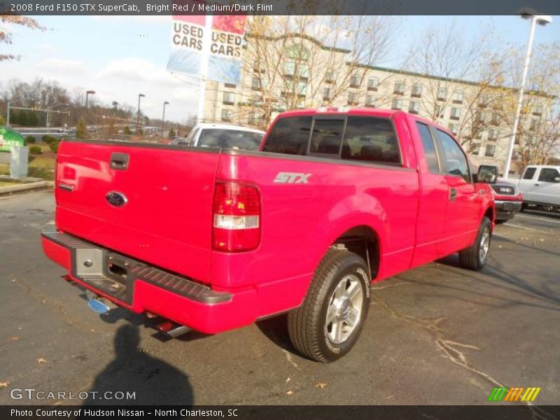 Bright Red / Medium/Dark Flint 2008 Ford F150 STX SuperCab