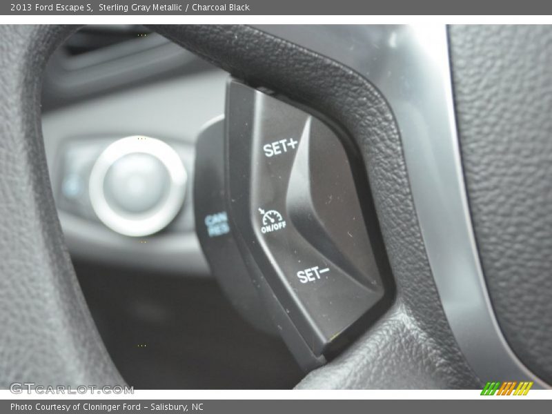 Sterling Gray Metallic / Charcoal Black 2013 Ford Escape S