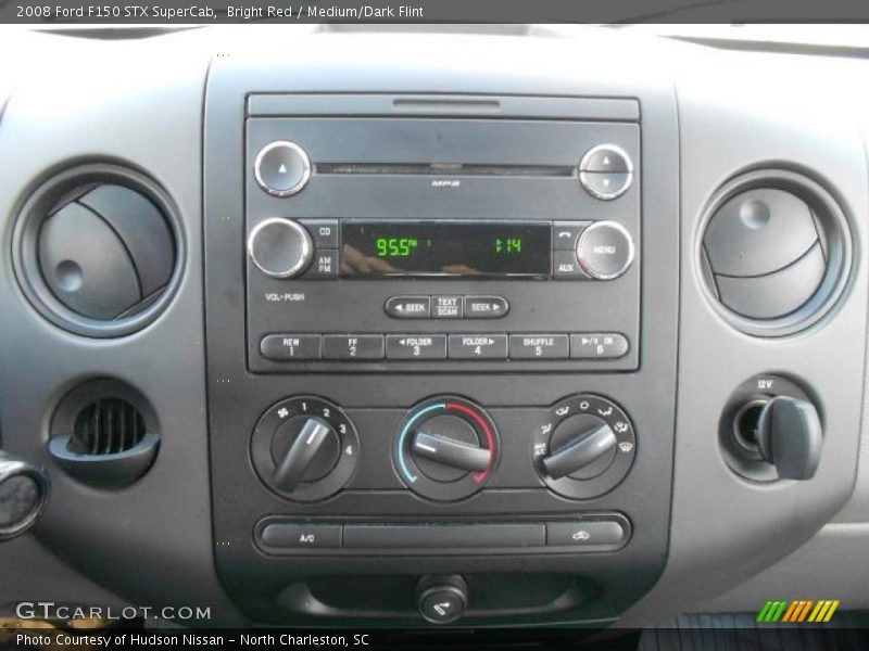 Bright Red / Medium/Dark Flint 2008 Ford F150 STX SuperCab